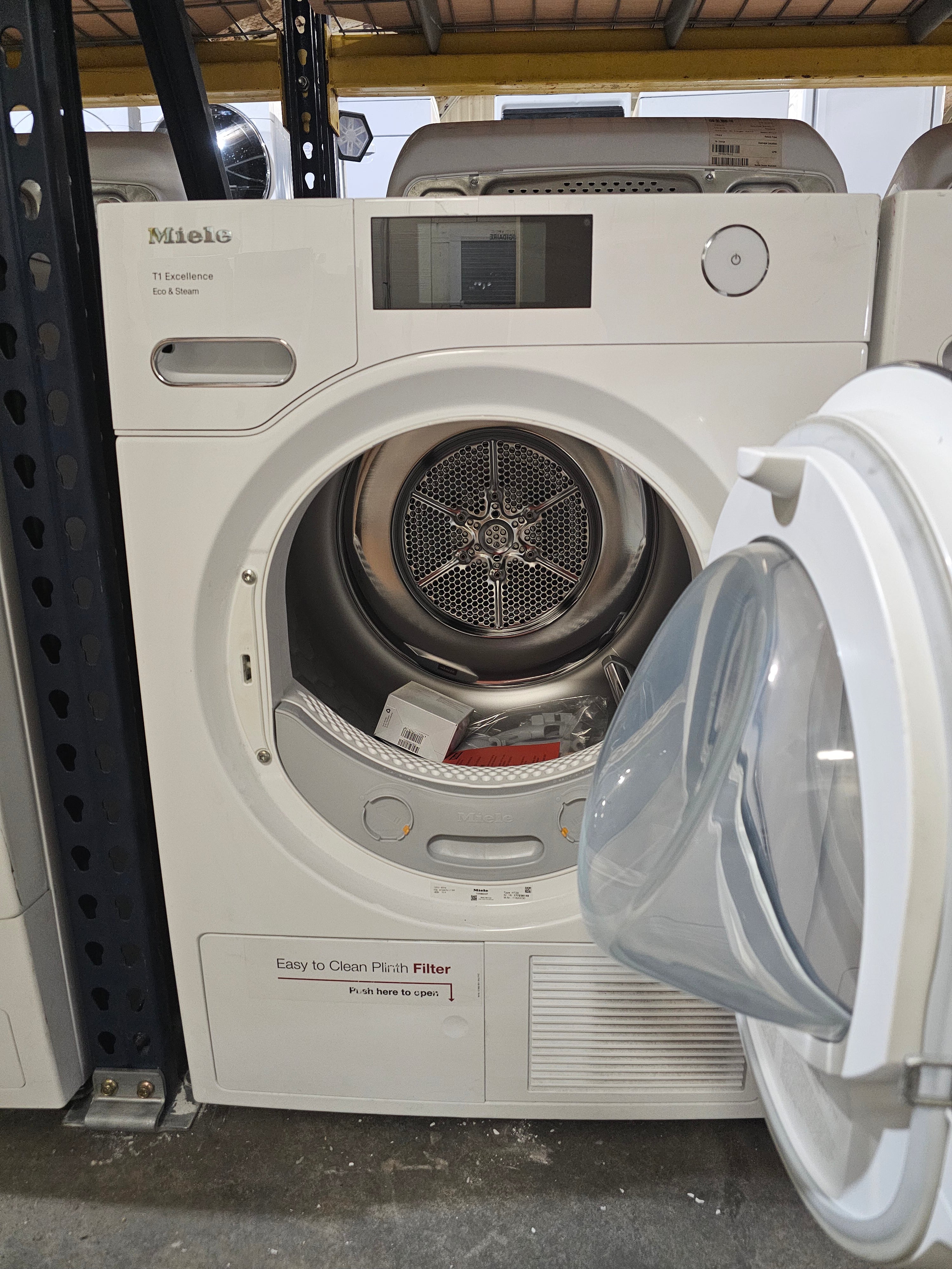 Miele Eco&Steam Electric dryer - Lotus White